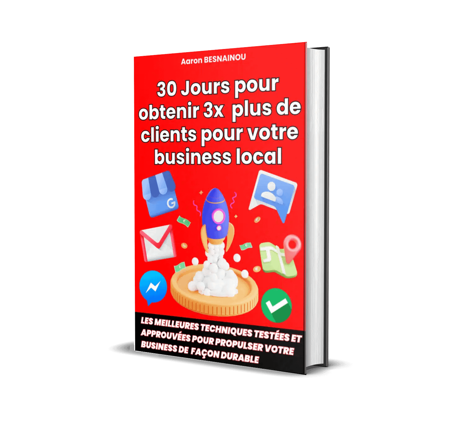 Ressources de marketing - e book 30 jours pour obtenir 3x plus de clients pour votre business local 